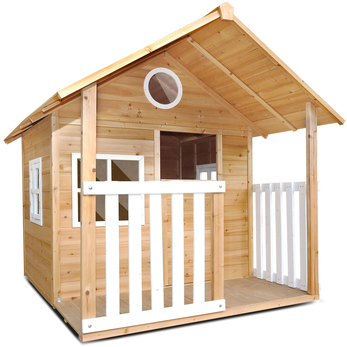 Archie Wooden Cubby House – Durable Outdoor Playhouse for Kids