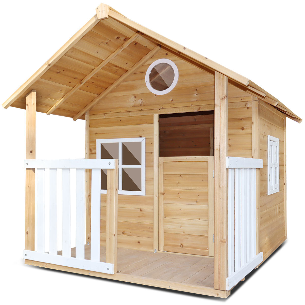 Archie Wooden Cubby House – Durable Outdoor Playhouse for Kids