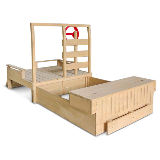 Outback-Inspired Retractable Sandpit Playset for Kids – Adventure Awaits!